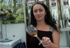 Justyna, figlia di Roman Mysliwiec, alla festa